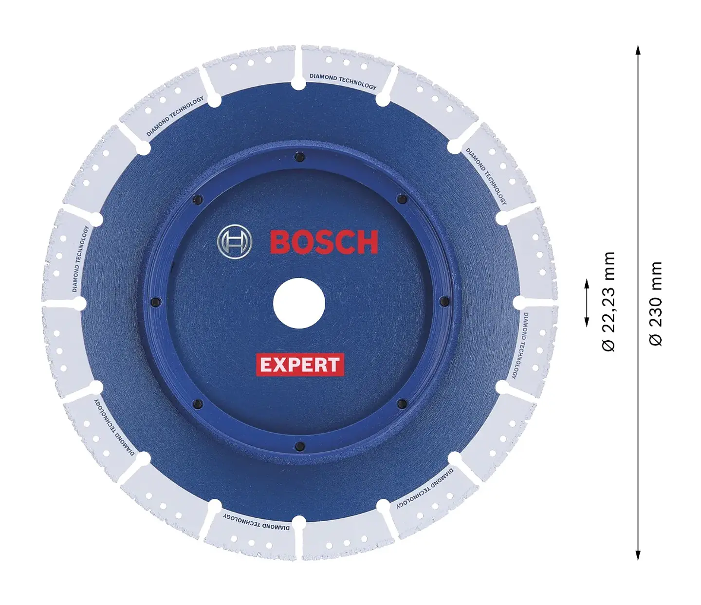 Disco abrasivo Ø230mm EXPERT Diamond Pipe Cut Wheel BOSCH  2