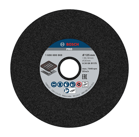 Disco de Ø125mm rebarbar PRO Metal BOSCH
