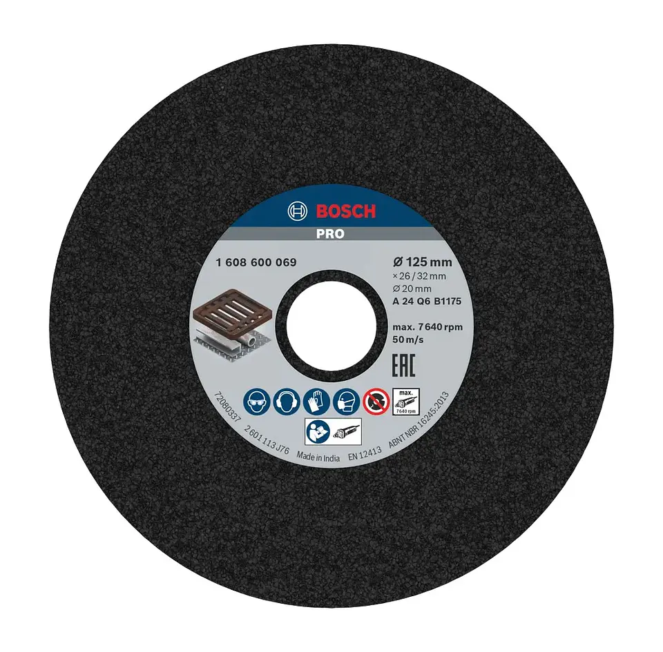 Disco de Ø125mm rebarbar PRO Metal BOSCH 1