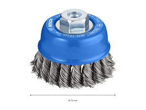 Catrabucha de Ø75mm em copo PRO Metal heavy BOSCH 