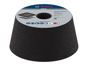 Mó cónica de Ø90mm a Ø110mm PRO Metal BOSCH 