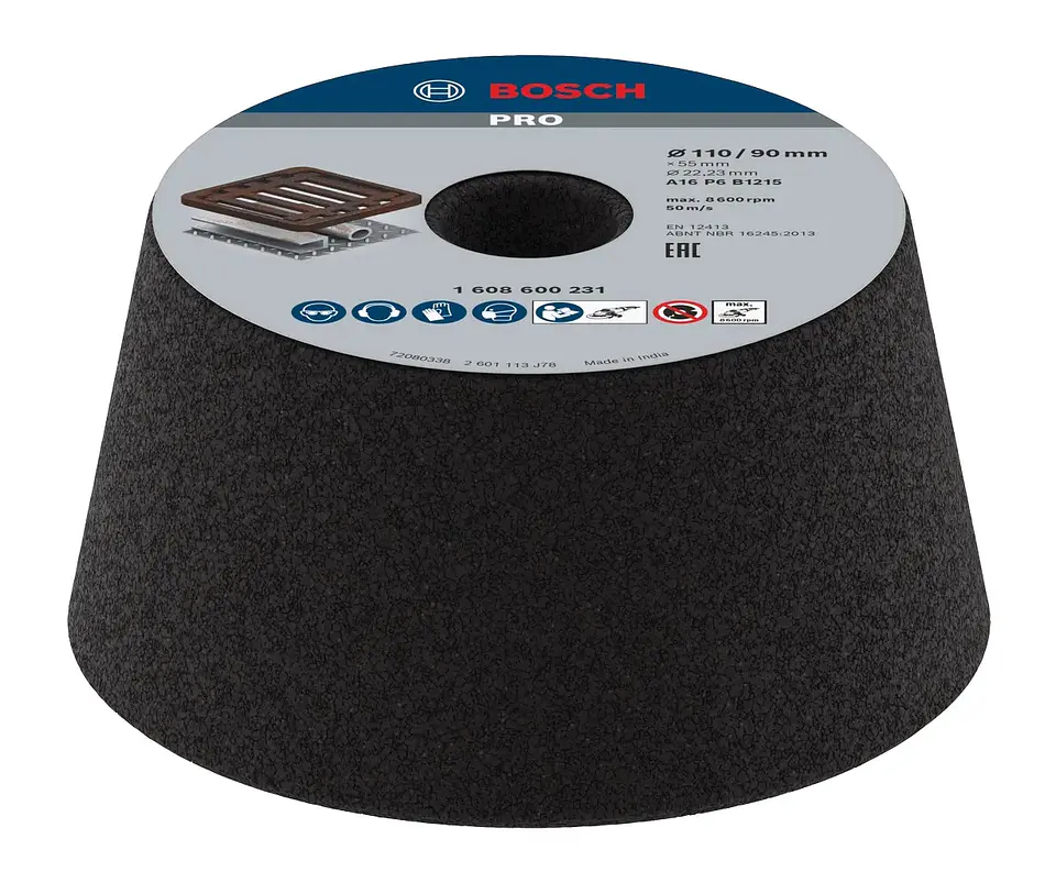 Mó cónica de Ø90mm a Ø110mm PRO Metal BOSCH  1