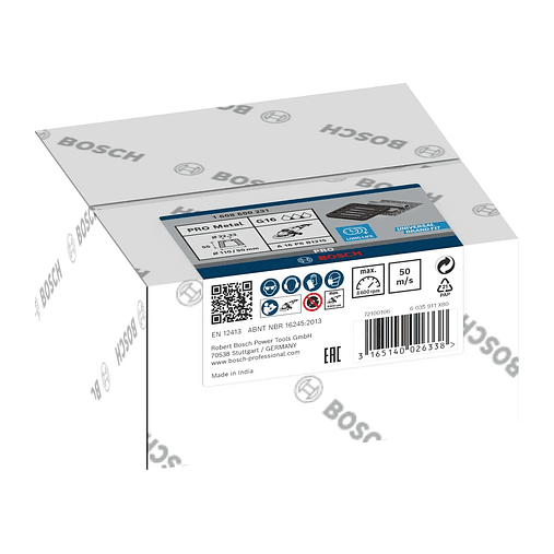 Mó cónica de Ø90mm a Ø110mm PRO Metal BOSCH  3