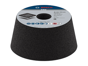 Mó cónica de Ø90mm a Ø110mm PRO Metal BOSCH  