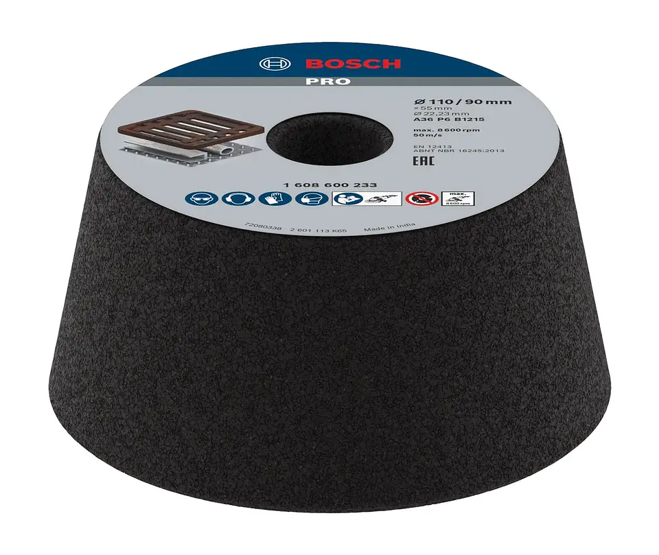 Mó cónica de Ø90mm a Ø110mm PRO Metal BOSCH   1