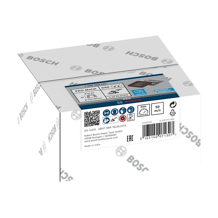 Mó cónica de Ø90mm a Ø110mm PRO Metal BOSCH 3
