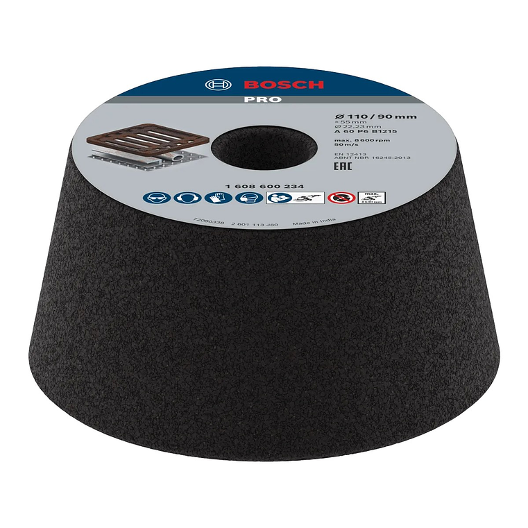 Mó cónica de Ø90mm a Ø110mm PRO Metal BOSCH 1