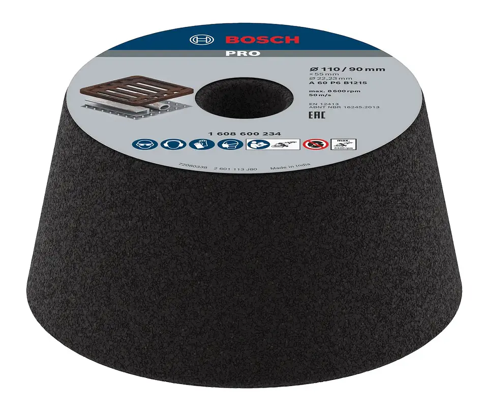 Mó cónica de Ø90mm a Ø110mm PRO Metal BOSCH 1