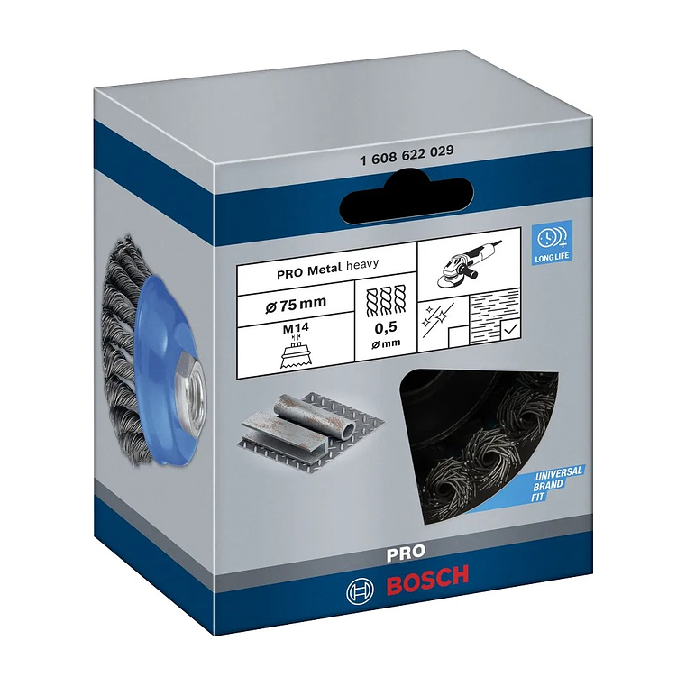 Catrabucha em copo Ø75 mm PRO Metal heavy BOSCH  2
