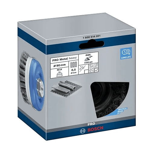 Catrabucha em copo Ø90mm PRO Metal heavy BOSCH  3