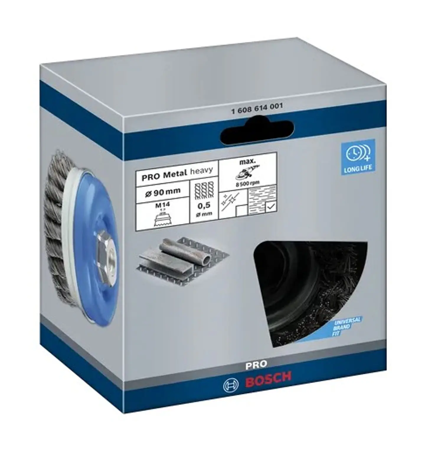 Catrabucha em copo Ø90mm PRO Metal heavy BOSCH  3