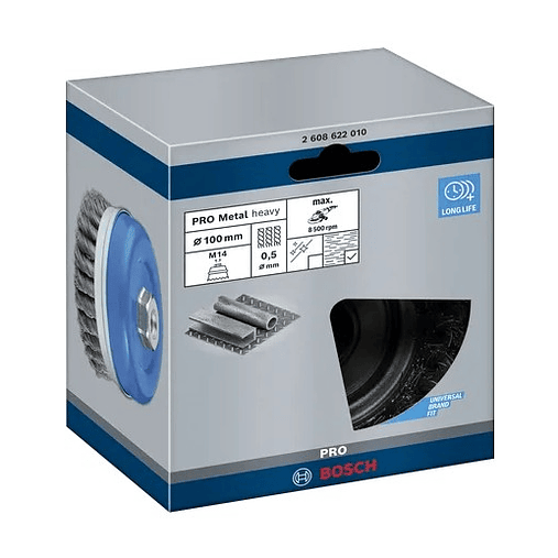 Catrabucha em copo Ø100mm PRO Metal heavy BOSCH  3