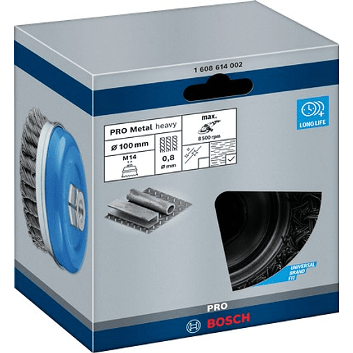 Catrabucha em copo Ø100mm PRO Metal heavy BOSCH 3