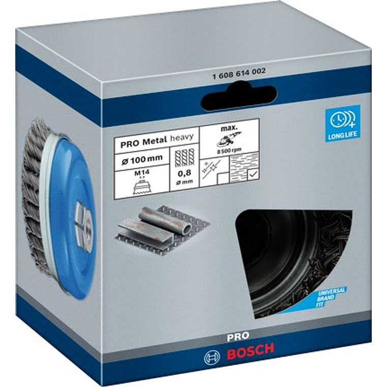 Catrabucha em copo Ø100mm PRO Metal heavy BOSCH 3