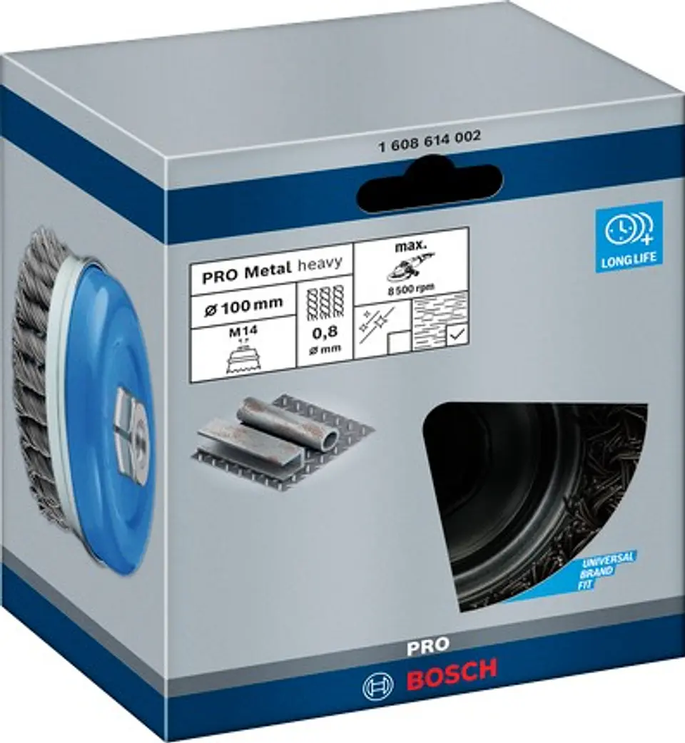 Catrabucha em copo Ø100mm PRO Metal heavy BOSCH 3