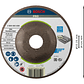 Disco de Ø125mm rebarbar colado PRO Stainless Steel BOSCH - Miniatura 2