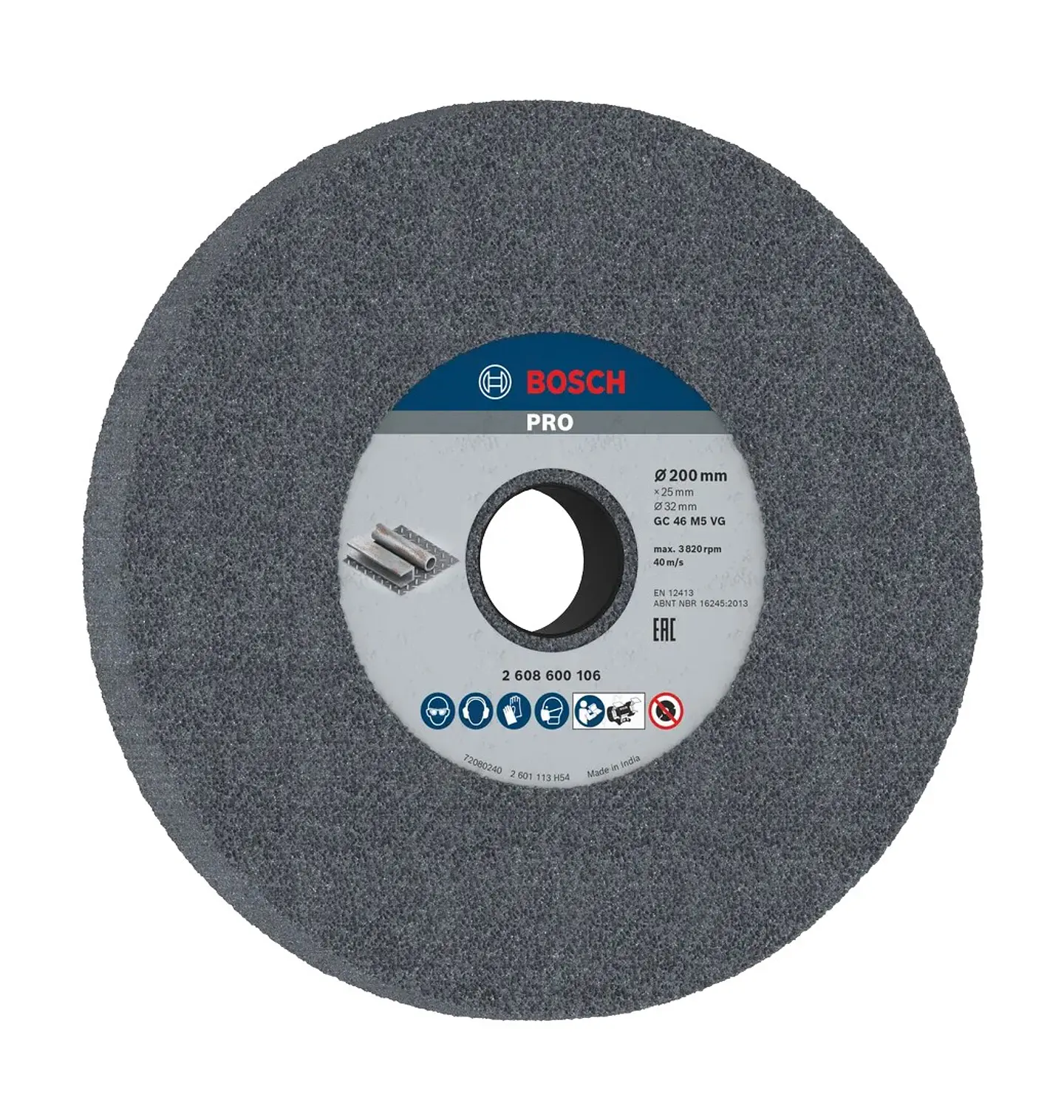 Disco de Ø200mm rebarbar PRO Metal BOSCH  1