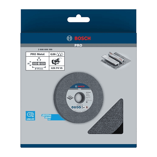 Disco de Ø175mm rebarbar PRO Metal BOSCH  3