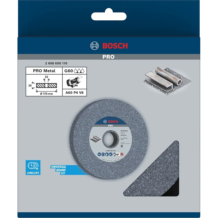 Disco de Ø175mm rebarbar PRO Metal BOSCH 3