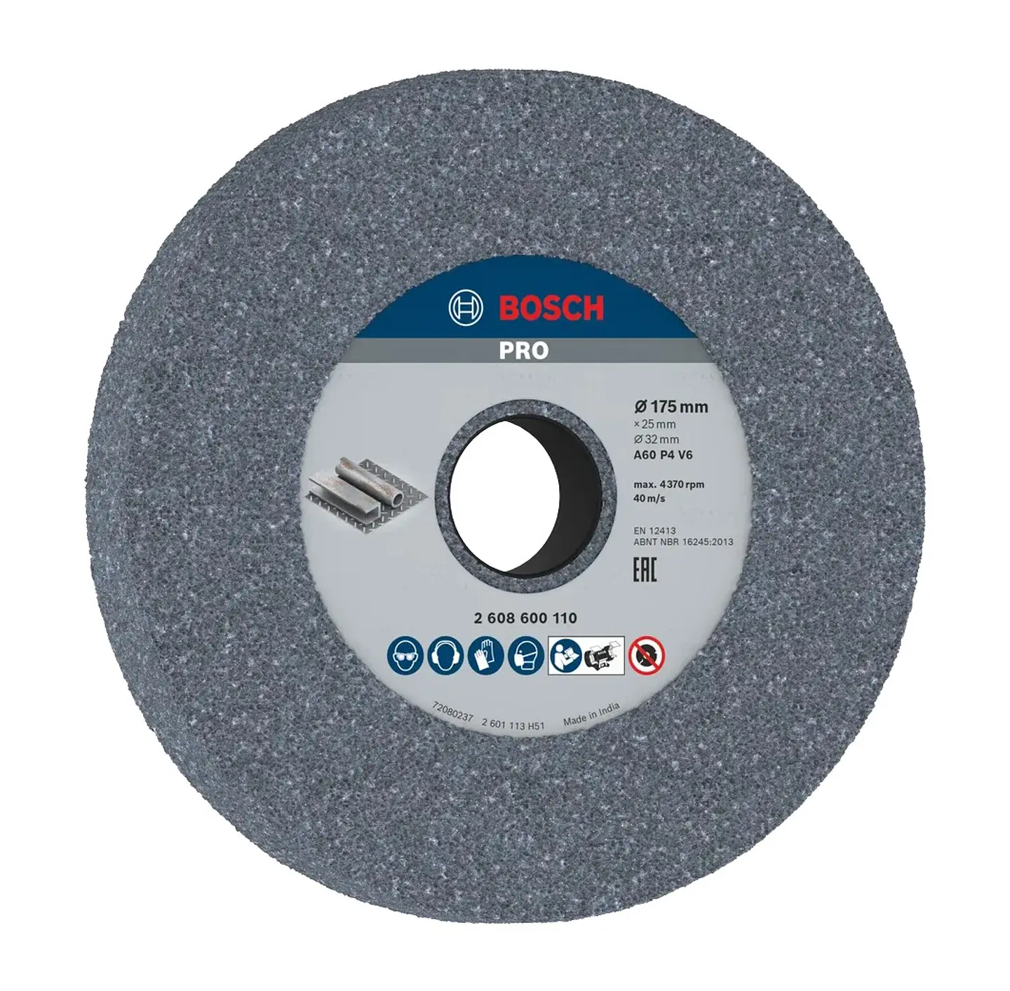 Disco de Ø175mm rebarbar PRO Metal BOSCH 1