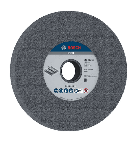 Disco de Ø200mm rebarbar PRO Metal BOSCH