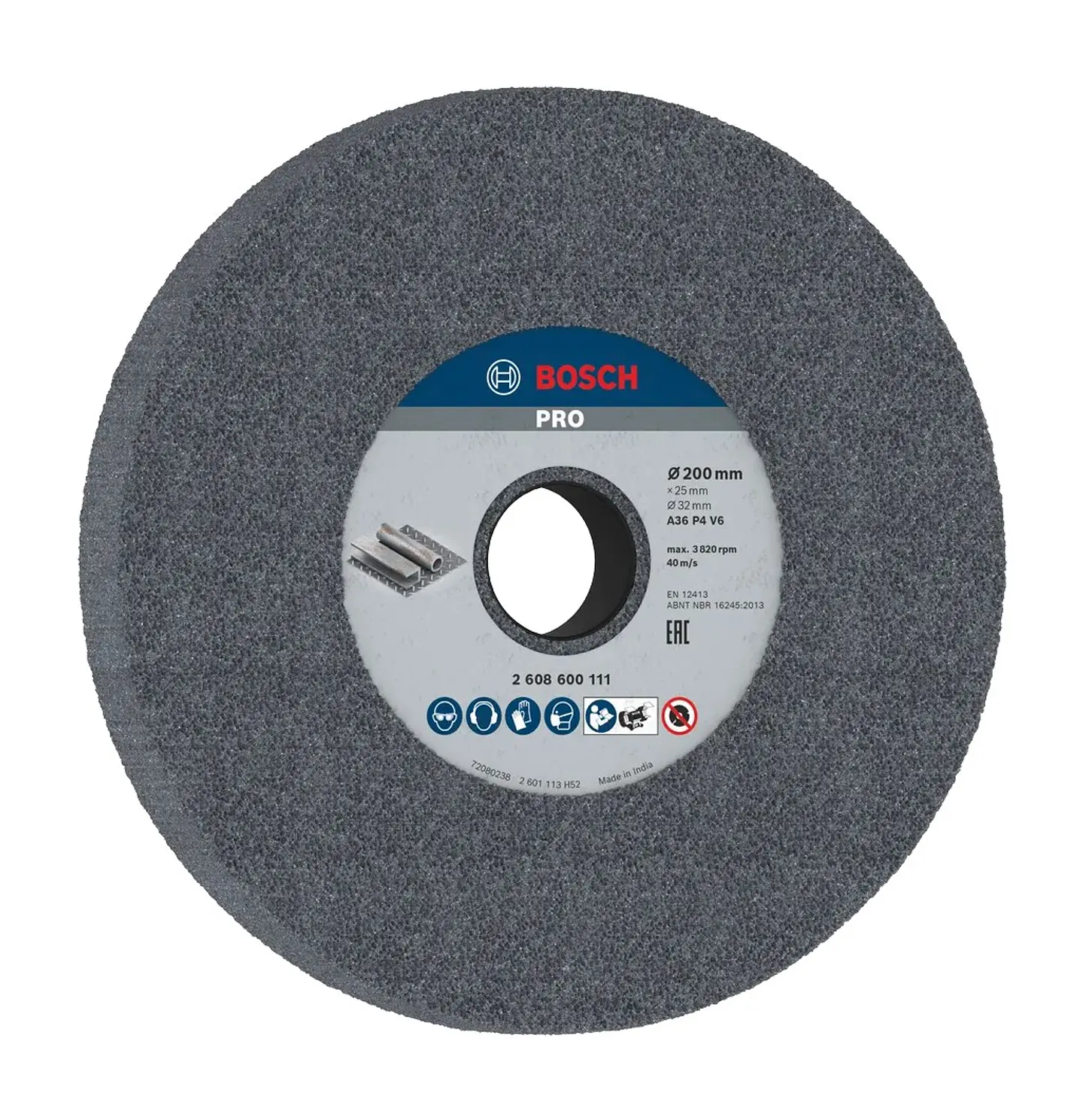 Disco de Ø200mm rebarbar PRO Metal BOSCH 2