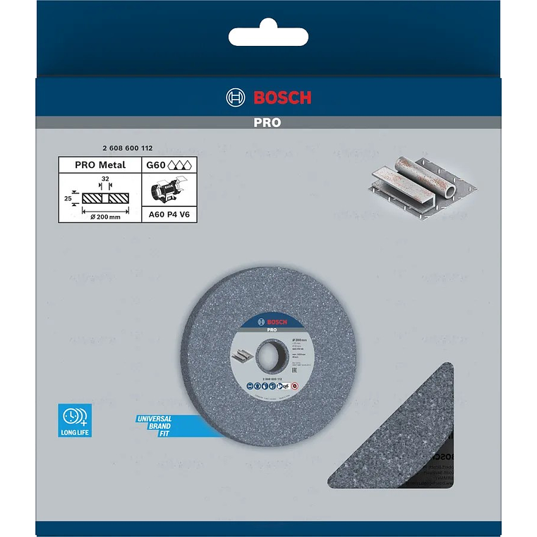 Disco de Ø200mm rebarbar PRO Metal BOSCH 3