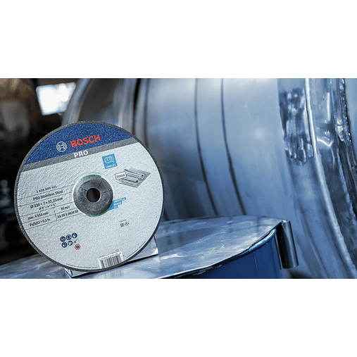 Disco de rebarbar Ø230mm colado PRO Stainless Steel BOSCH 10