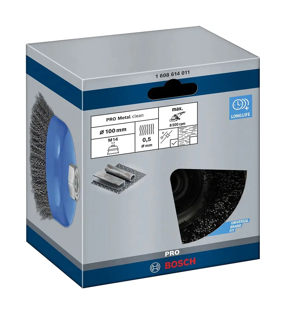 Catrabucha em copo Ø100 mm PRO Metal clean BOSCH  3