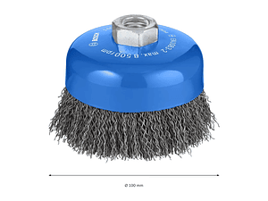 Catrabucha em copo Ø100 mm PRO Metal clean BOSCH 