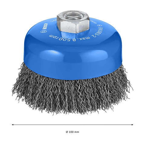 Catrabucha em copo Ø100 mm PRO Metal clean BOSCH 