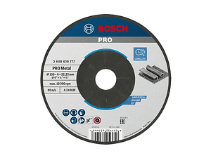 Disco de rebarbar colado Ø150mm PRO Metal BOSCH