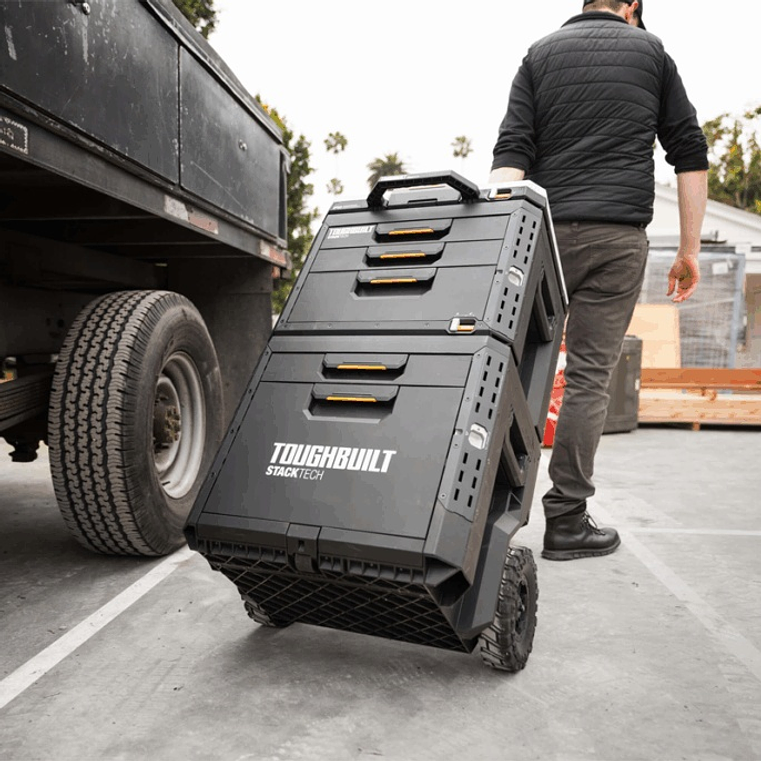 Mala com rodas com 2 gavetas TB-B1-D-R92 STACKTECH TOUGHBUILT 4