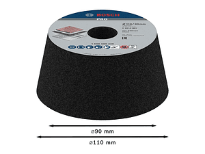 Mó cónica PRO Stone BOSCH 