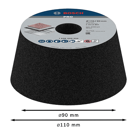 Mó cónica PRO Stone BOSCH 