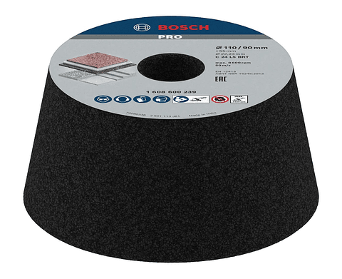 Mó cónica PRO Stone BOSCH 