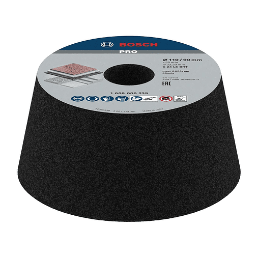 Mó cónica PRO Stone BOSCH  1