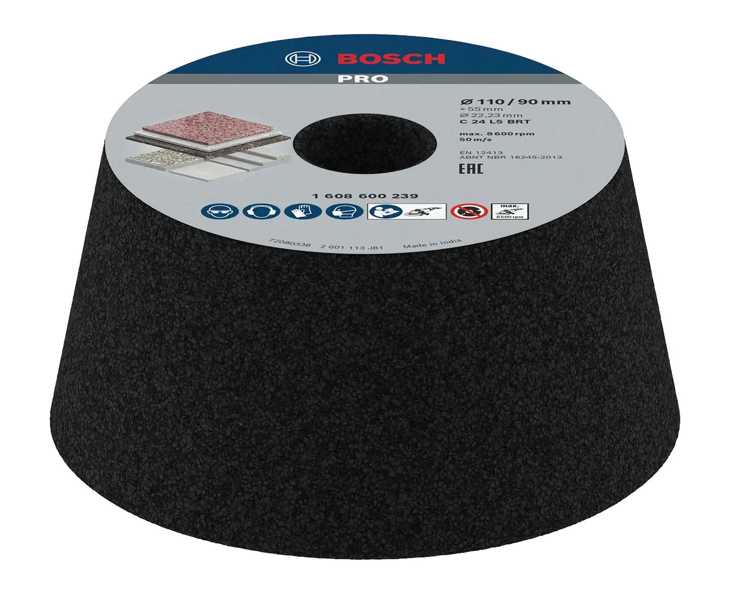 Mó cónica PRO Stone BOSCH  1