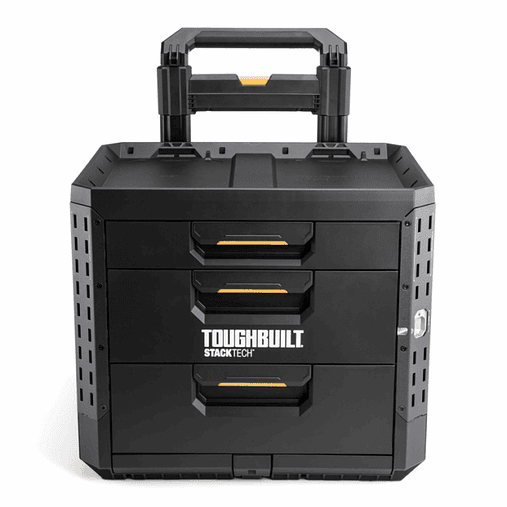 Mala com rodas com 3 gavetas TB-B1-D-R93 STACKTECH TOUGHBUILT 3