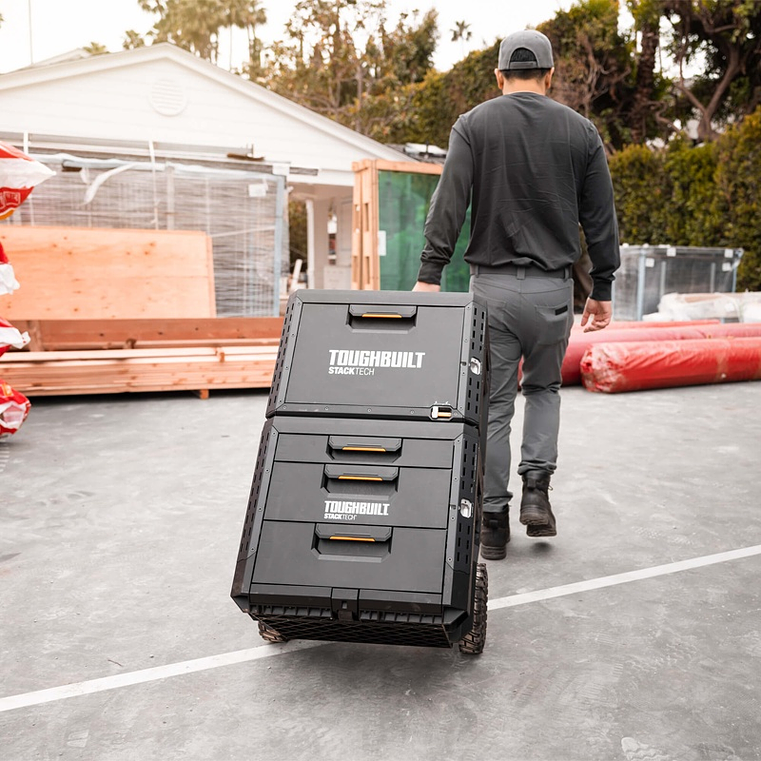 Mala com rodas com 3 gavetas TB-B1-D-R93 STACKTECH TOUGHBUILT 6