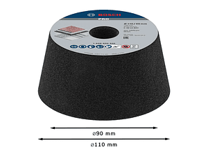 Mó cónica PRO Stone BOSCH
