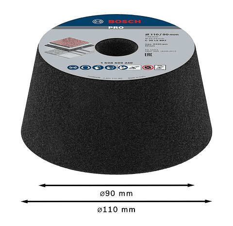 Mó cónica PRO Stone BOSCH