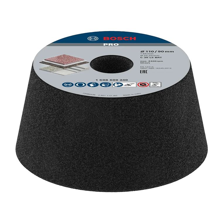 Mó cónica PRO Stone BOSCH 1