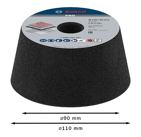Mó cónica PRO Stone BOSCH