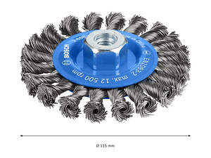 Catrabucha em disco Ø115mm PRO Metal heavy BOSCH 