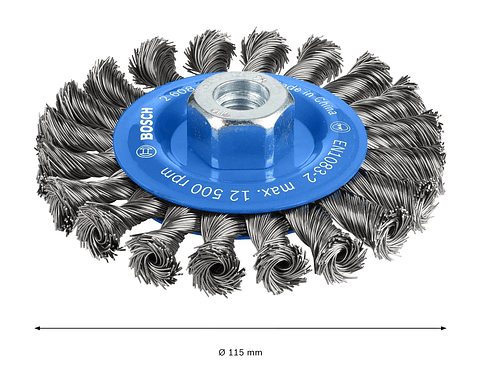 Catrabucha em disco Ø115mm PRO Metal heavy BOSCH 