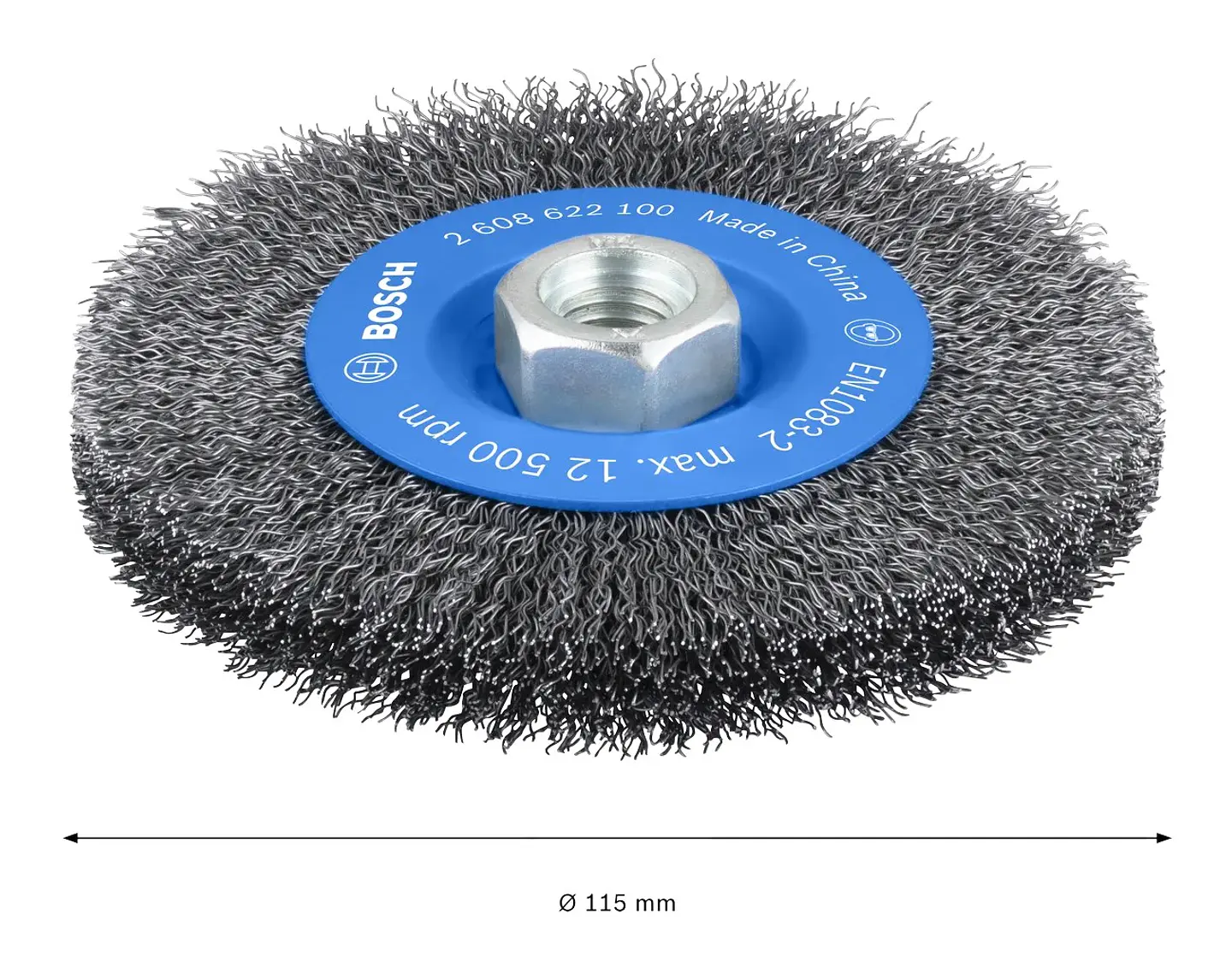 Catrabucha em disco Ø115mm PRO Metal clean BOSCH  2