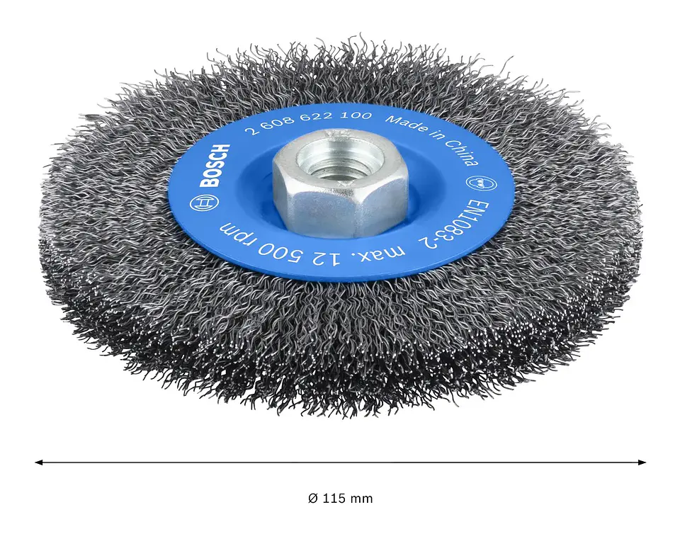 Catrabucha em disco Ø115mm PRO Metal clean BOSCH  2