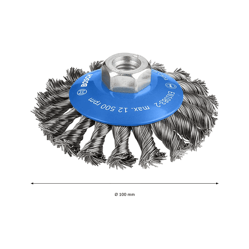 Catrabucha biselada Ø115mm PRO Metal heavy BOSCH 2