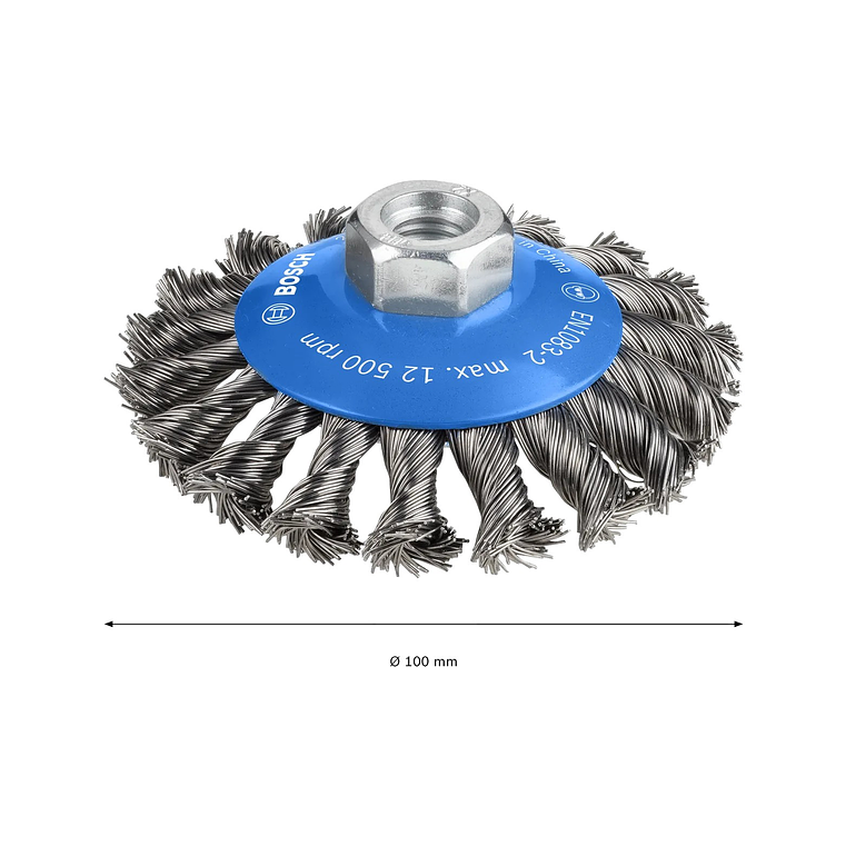 Catrabucha biselada Ø115mm PRO Metal heavy BOSCH 2